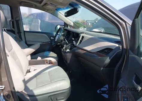 2016 Toyota Sienna Limited 7 Passenger из США, поврежденный, VIN 5TDDK3DC4GS137600